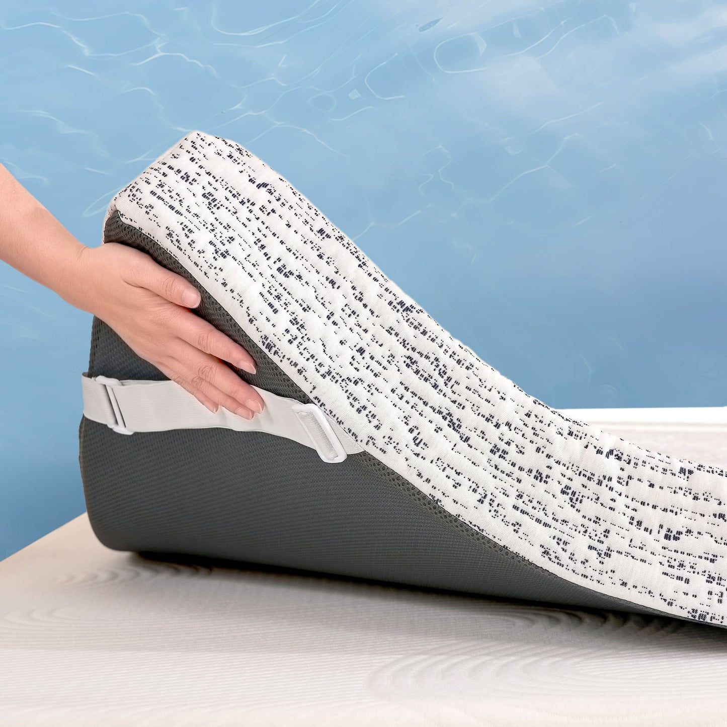 Dyfun Gel Memory Foam Mattress Topper Twin - Cooling Technology, CertiPUR-US Certified, Non-Slip & Machine-Washable Cover