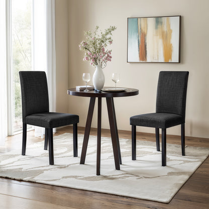 Hokway Dining Room Chairs, Parsons Diner Chairs Fabric Side Kitchen Chairs